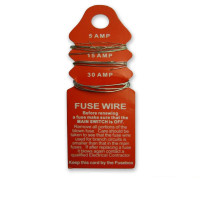 5A / 15A / 30A Consumer Unit Fuse Wire Card Set