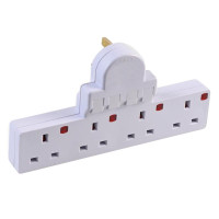 4G 13A Individually Switched Surge Protection Socket Extension