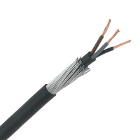 2.5mm 3 Core 31A Brown Blue Green Yellow 6943X Steel Wire Armoured SWA Outdoor Mains Power Cable