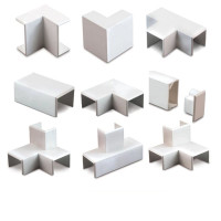 25mm x 16mm PVC Mini Cable Trunking Cable TIdy Accessories