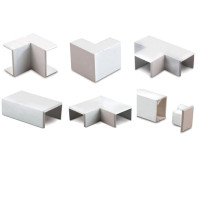 16mm x 16mm PVC Mini Cable Trunking Cable TIdy Accessories