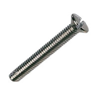 M3.5 X 25mm Nickel Plated Electrical Plug Socket Screws 