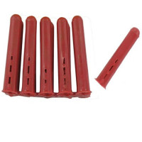 Red Plastic 4-5mm Rawl Wall Plugs  