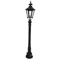 6Ft Traditional Black Garden Street Light 