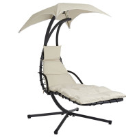 Cream Swinging Helicopter Dream Chair