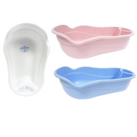 Lightweight Portable Coloured Plastic Baby Bath