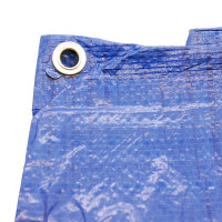 10' x 12' Heavy Duty Blue Weatherproof Tarp Ground Sheet