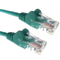 Green RJ45 Cat5e High Quality 24AWG Stranded Snagless UTP Ethernet Network LAN Patch Cable